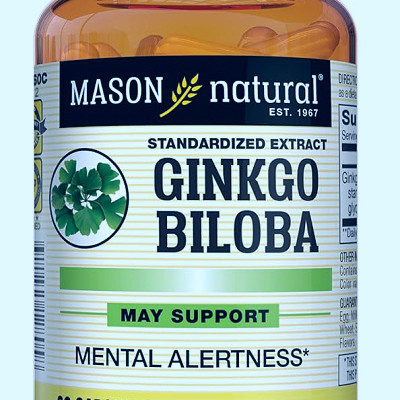 Amazon.com: MASON NATURAL Ginkgo Biloba - Improve Mental Alertness,  Supports Optimal Brain Function, Herbal Supplement, 60 Capsules : Health &  Household